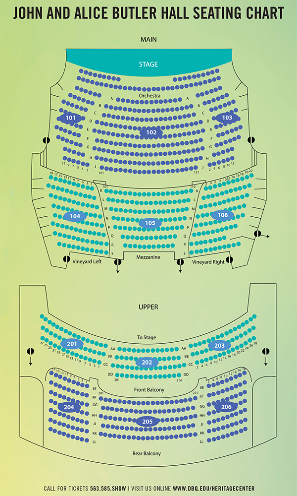 Butler Seating Chart