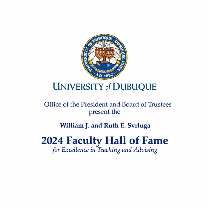 Faculty Hall of Fame