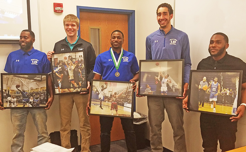 2019 Men's Basketball Banquet Seniors