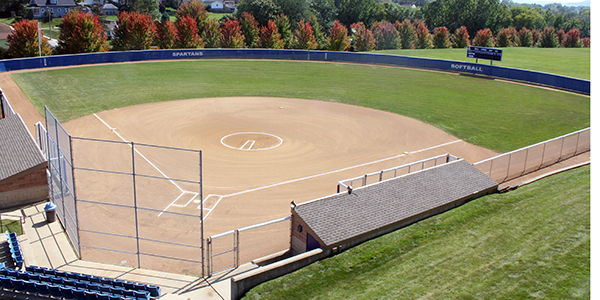 photo of UD softball field