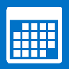 Calendar icon for library events icon