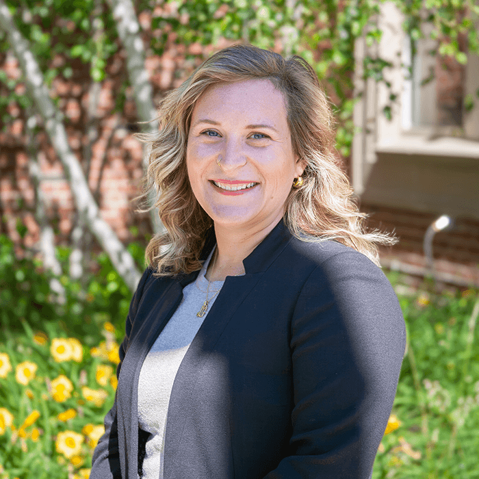 Headshot of Sarah Cassella on Campus