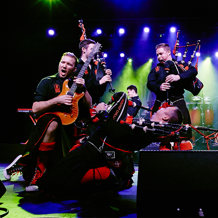 The Red Hot Chilli Pipers to Perform Live at Heritage Center