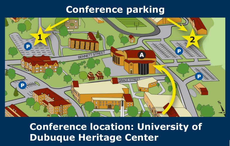 University Of Dubuque Campus Map Hotel and Travel